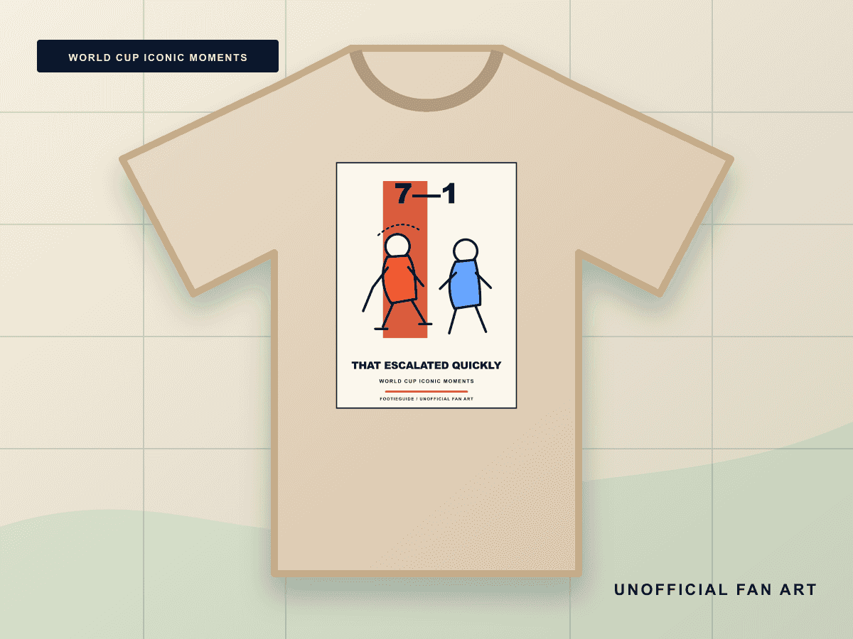 That Escalated Quickly line-art football T-shirt design